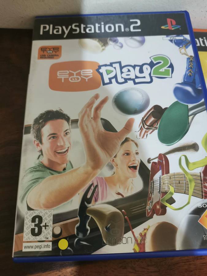 PlayStation 2 Eye Toy PLUS x5 Games