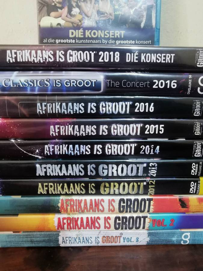 Afrikaans is Groot Music DVD Collection