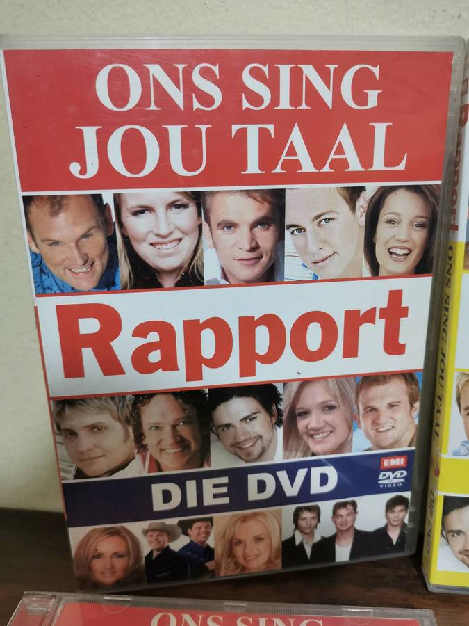 Rapport, Ons Sing jou Taal Music DVD and CD Collection