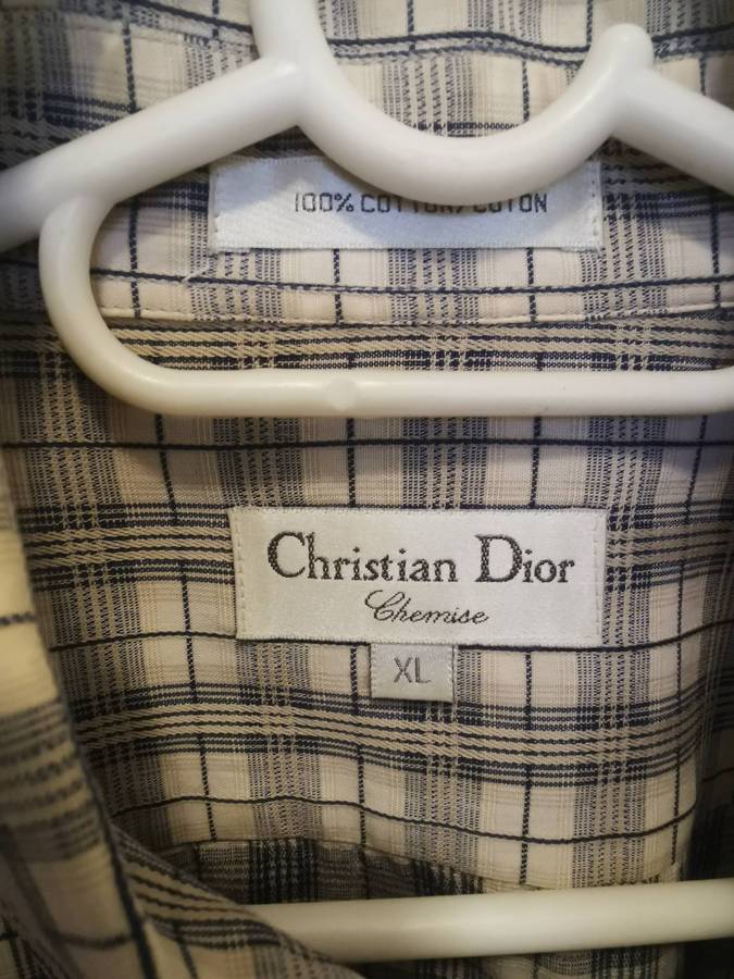 Christian Dior Men's Shirt XL - Original and in Excellent Condition