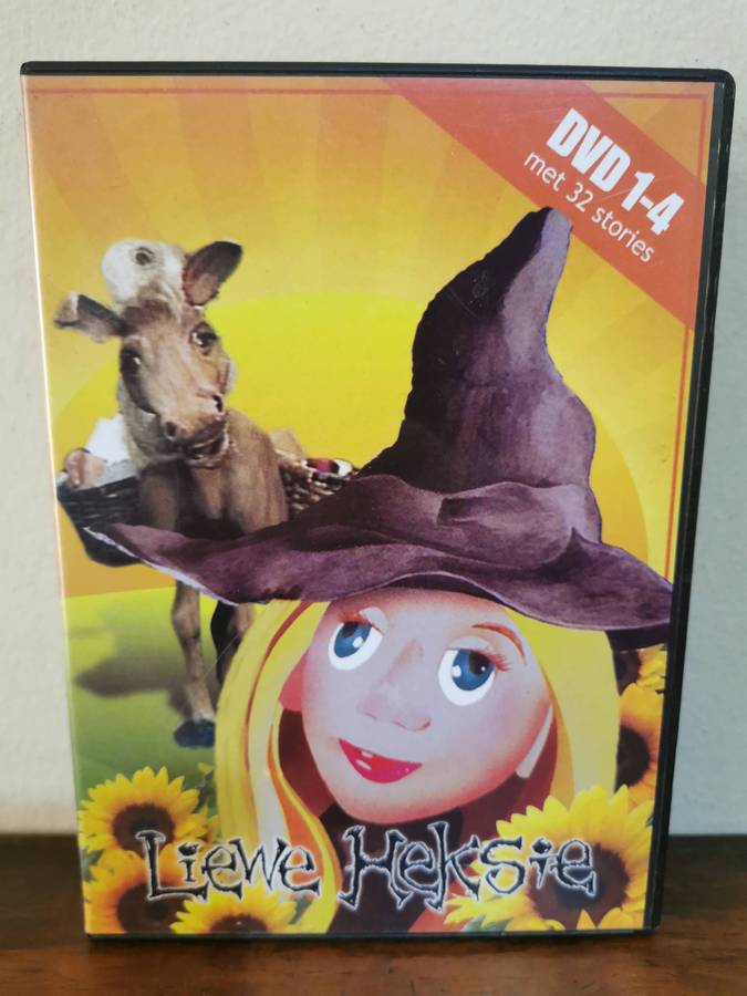 Complete Box Set vol 1-4 of Liewe Heksie on DVD
