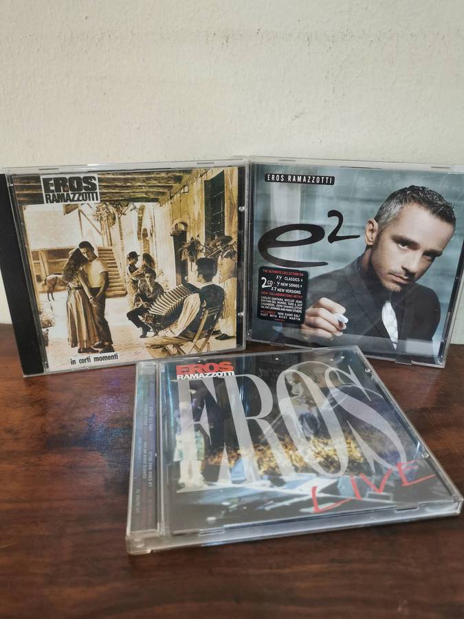 Eros Ramazzotti Music CD Selection