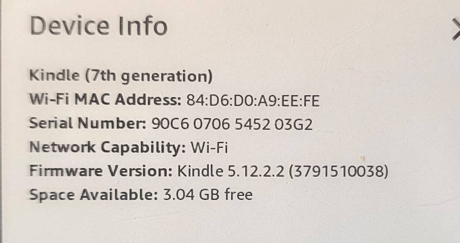 Amazon Kindle Paperwhite 2 - 6th Generation - 4GB - Wi-Fi - 6 Inch