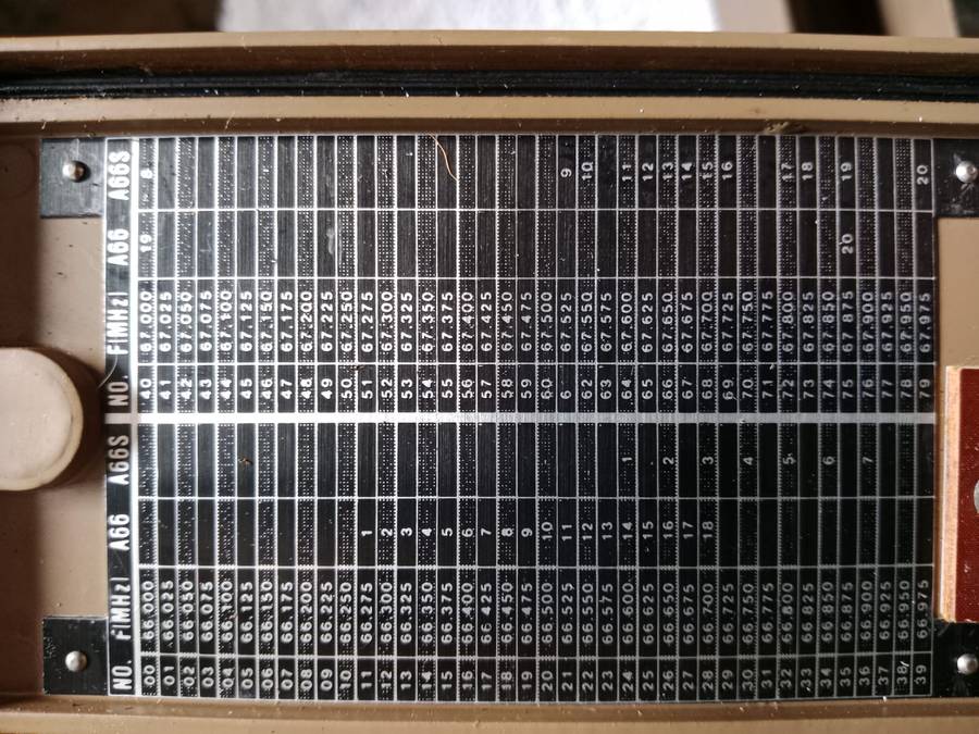 Barcom Z68 Radio Ex Army