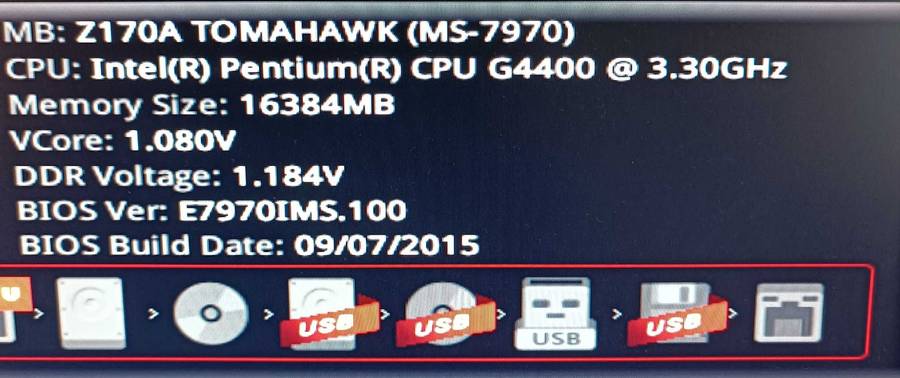 MSi Z170A Tomahawk Motherboard