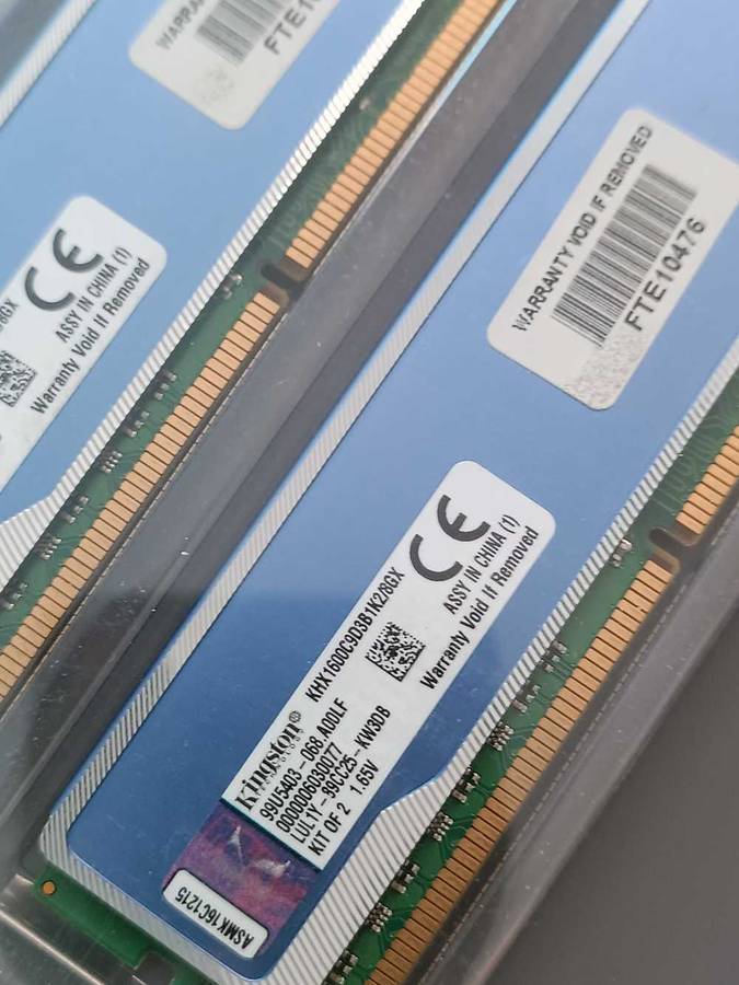 Kingston HyperX Blu 8GB DDR3 kit