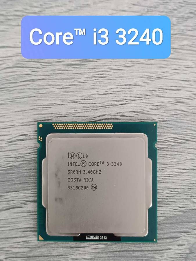 Intel® Core i3 3240 CPU