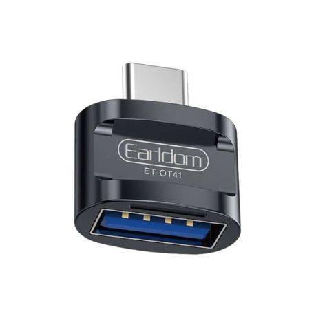 EARLDOM - OT41 - USB TO USB-C USB Adapter - Black