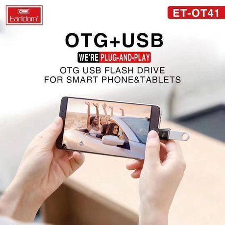 EARLDOM - OT41 - USB TO USB-C USB Adapter - Black