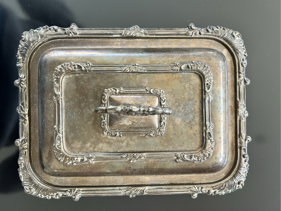 Two Silver Plated EPNS Serving Dishes #122