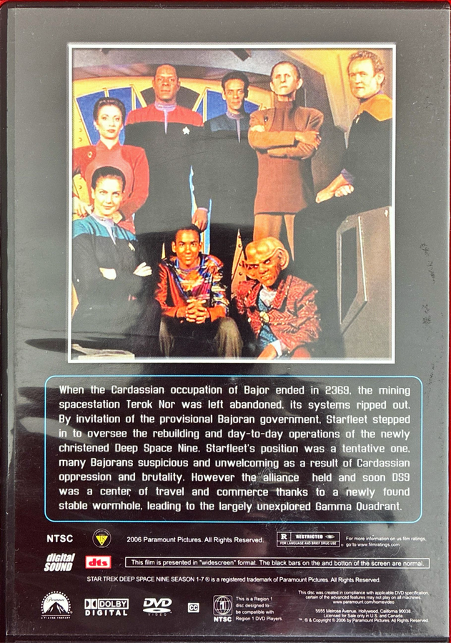 Star Trek Deep Space 9 (Seasons 1-7) Special Edition DVD set (Disc 14 Damaged)