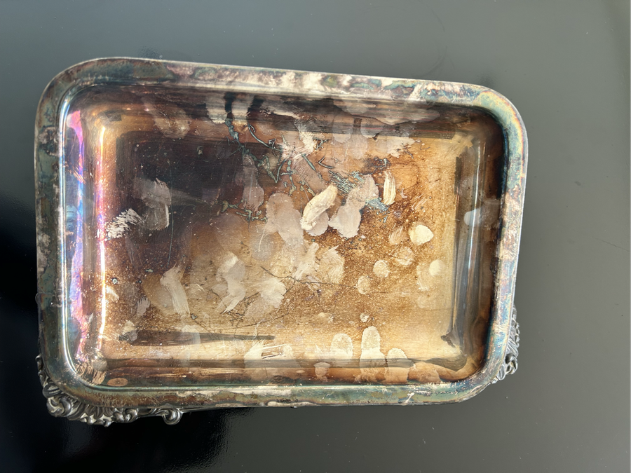 Two Silver Plated EPNS Serving Dishes #122