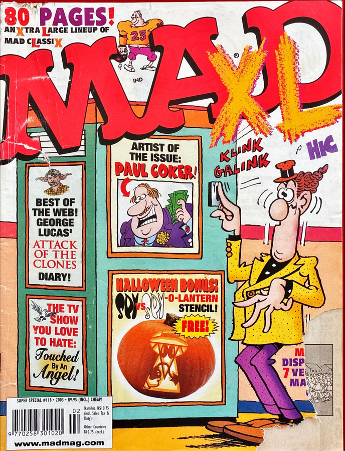 Mad Magazine XL Super Special (X2) Damaged