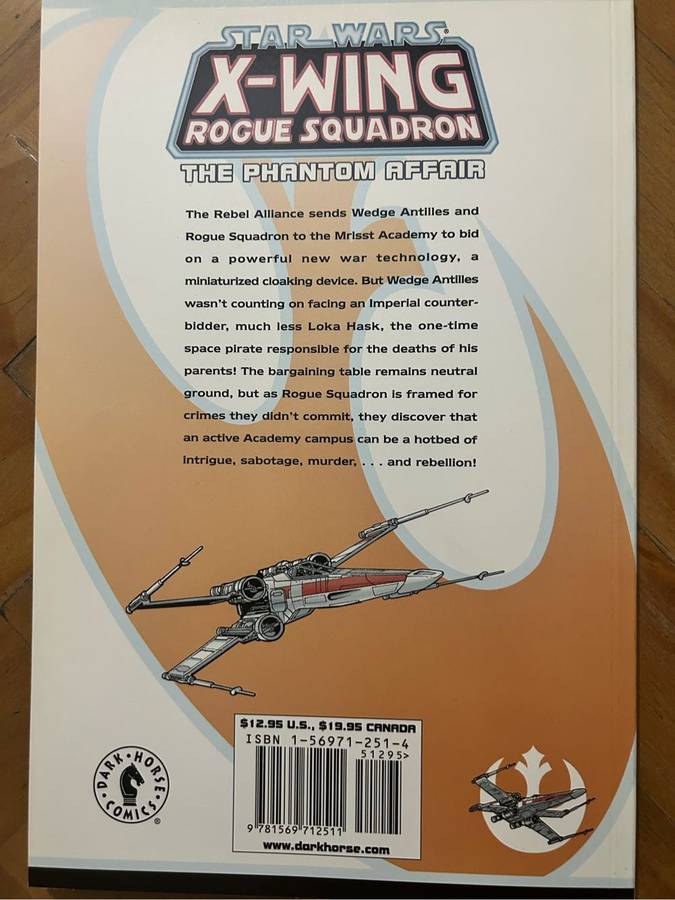 Star Wars: X-Wing - Rogue Squadron: The Phantom Affair TPB