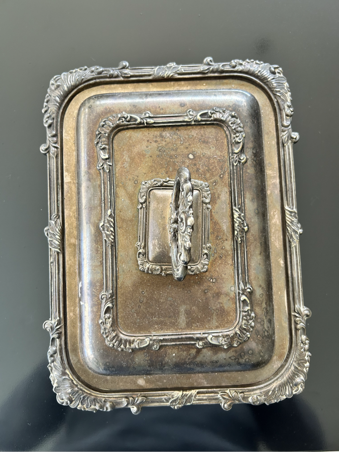 Two Silver Plated EPNS Serving Dishes #122