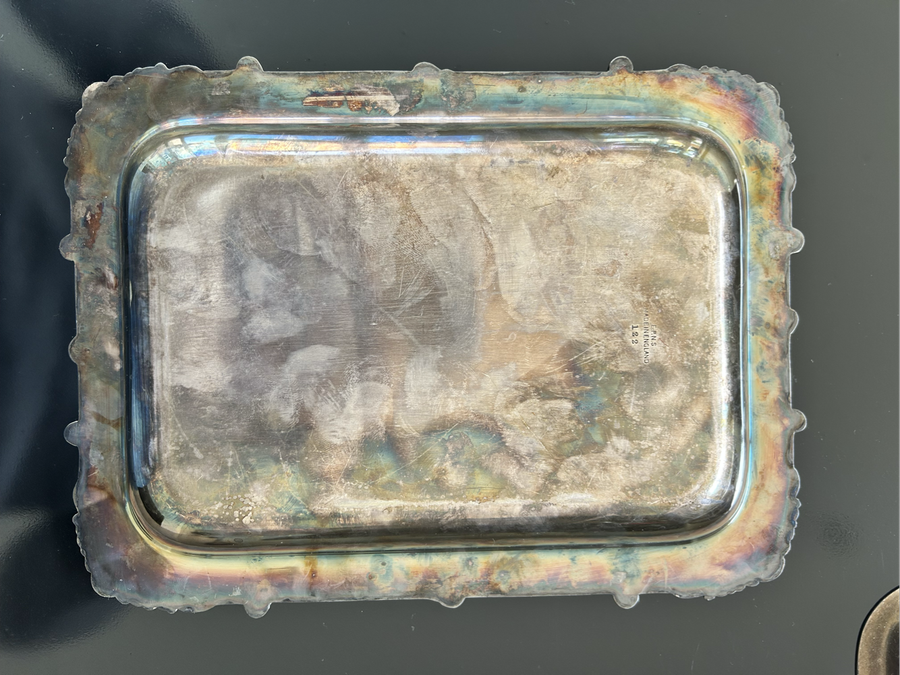 Two Silver Plated EPNS Serving Dishes #122