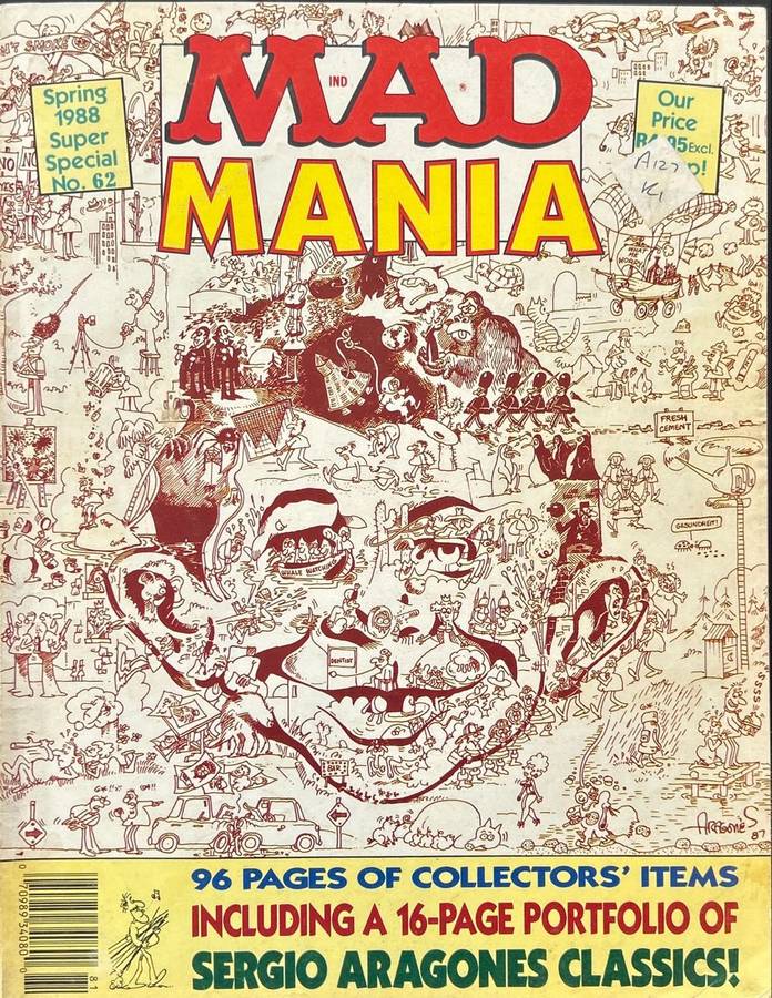 Mad Mania Spring 1988 Super Special No. 62