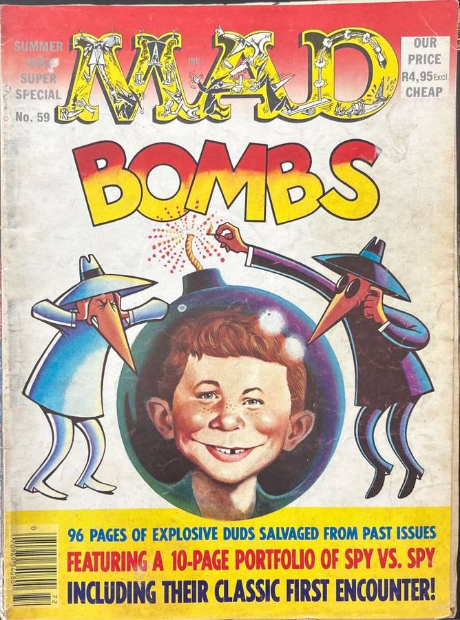 12 Mad Magazines Including Annuals