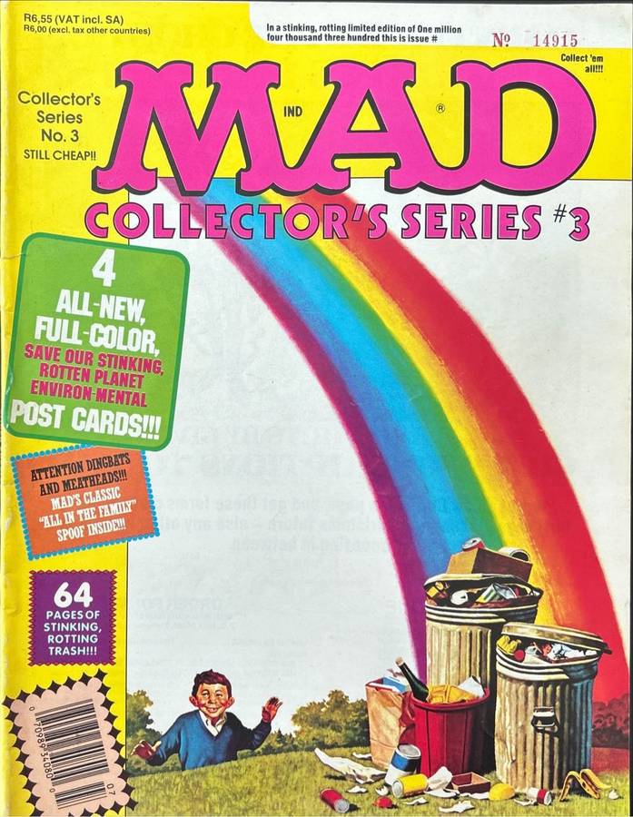 12 Mad Magazines Including Annuals