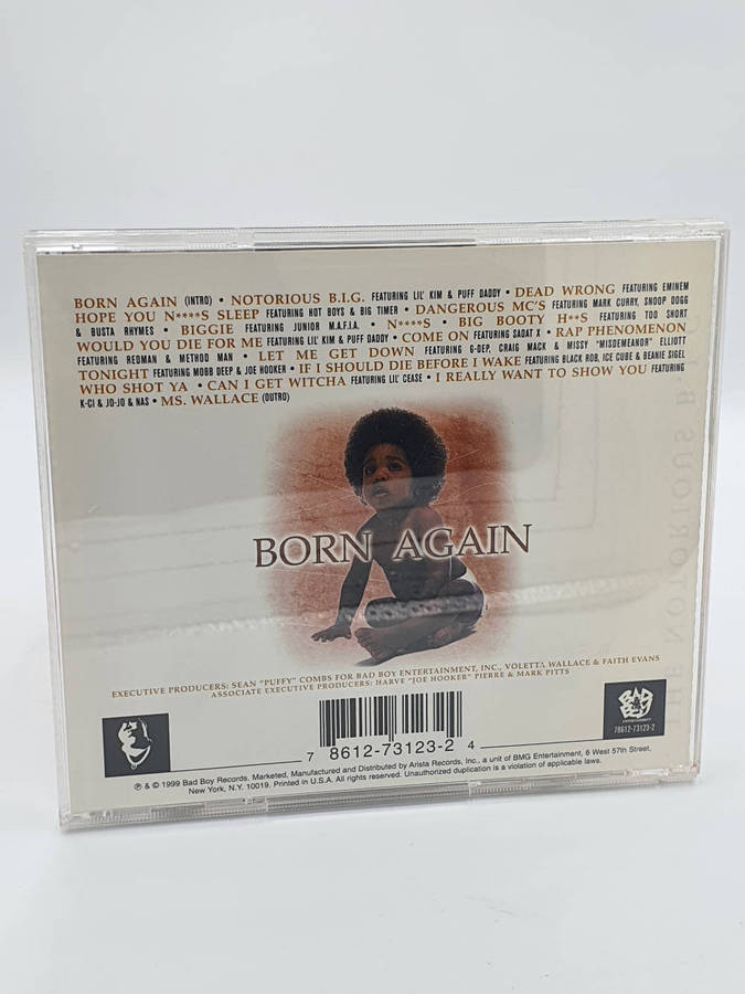 The Notorious B.I.G.  Born Again  CD (Clean, Album), 1999