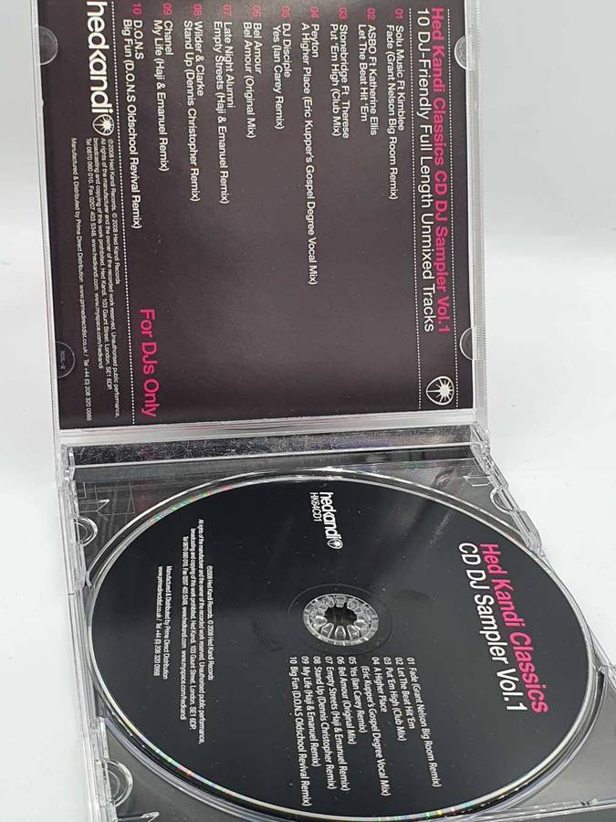 Hed Kandi Classics CD DJ Sampler Vol.1