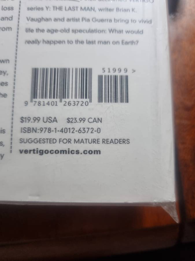 Y The Last man complete collection book 1 to book 5 (DC Vertigo)