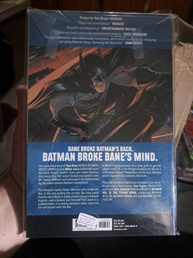 Batman Vol.9 The Tyrant Wing [ISBN 9781401288440] ( DC)