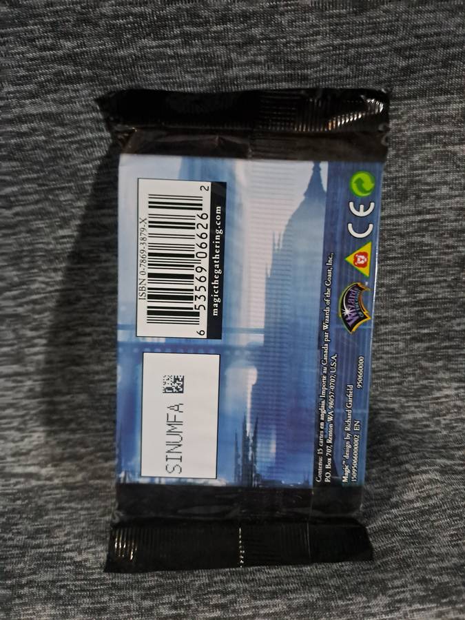 Sealed Magic The Gathering Dissension Booster Pack