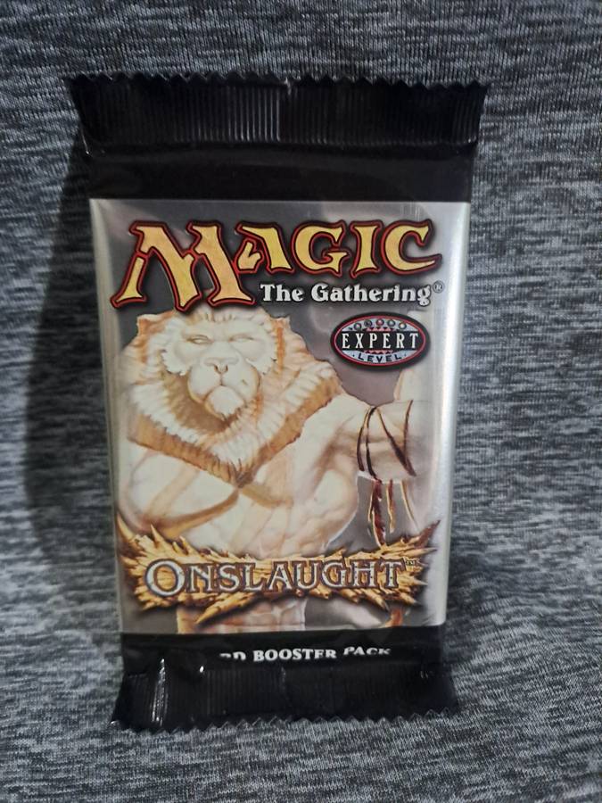 Sealed Magic The Gathering Onslaught Booster Pack