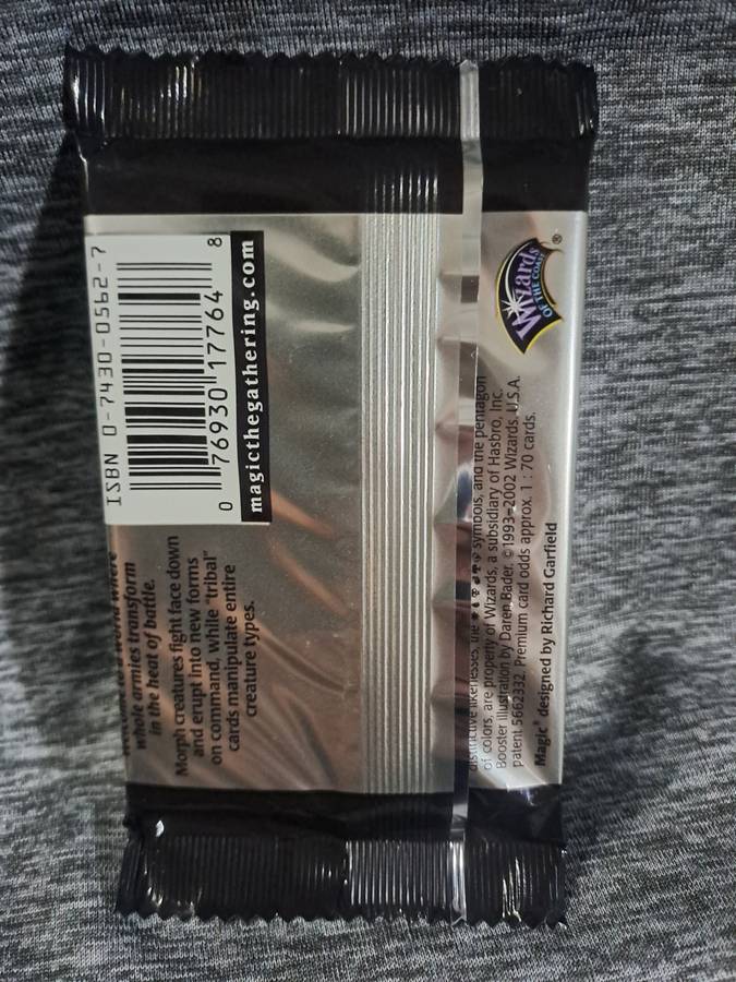 Sealed Magic The Gathering Onslaught Booster Pack