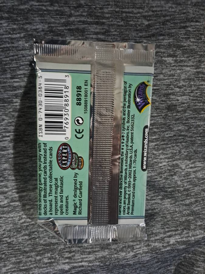 Sealed Magic The Gathering Judgment Booster Pack