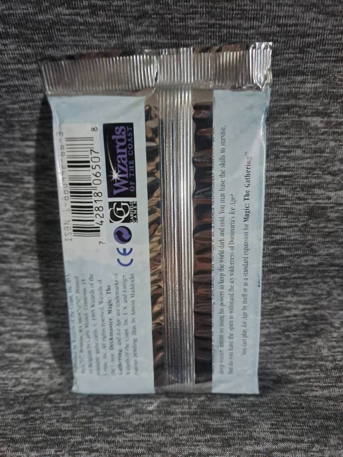 Sealed Magic The Gathering Ice Age Booster Pack