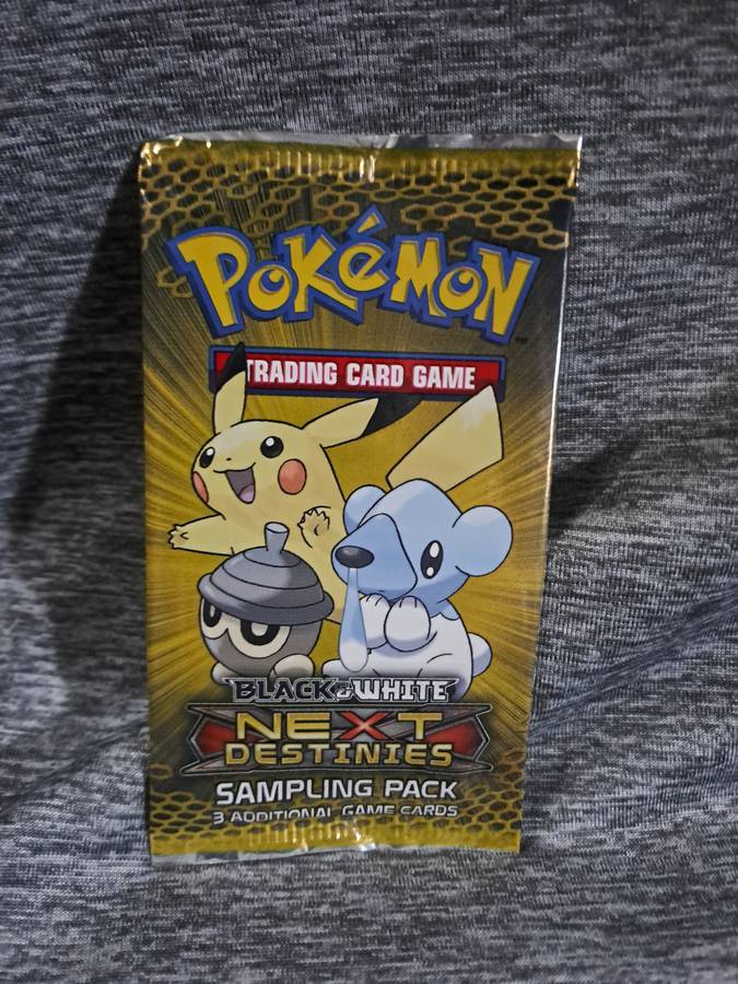 Sealed Pokémon Black &White Next Destinies Sampling Pack