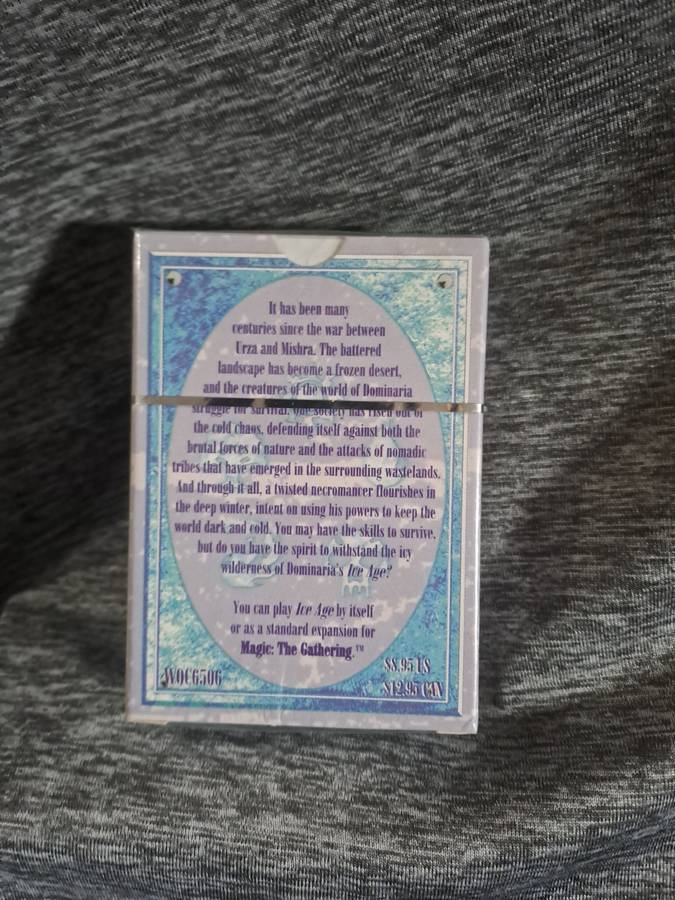 Sealed Magic The Gathering Ice Age Starter pack