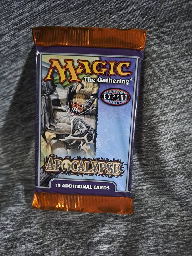 Sealed Magic The Gathering Apocalypse Booster Pack