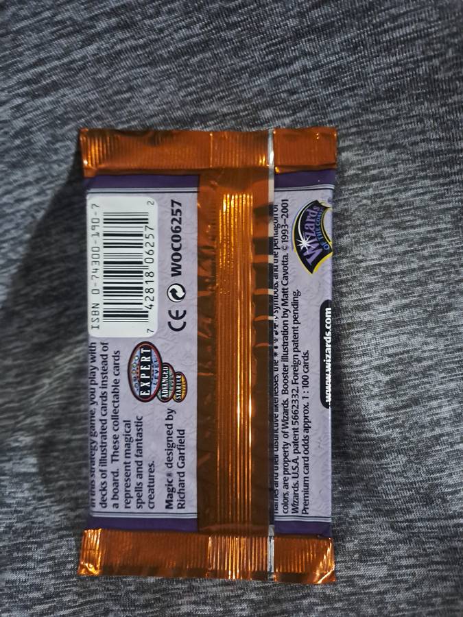 Sealed Magic The Gathering Apocalypse Booster Pack