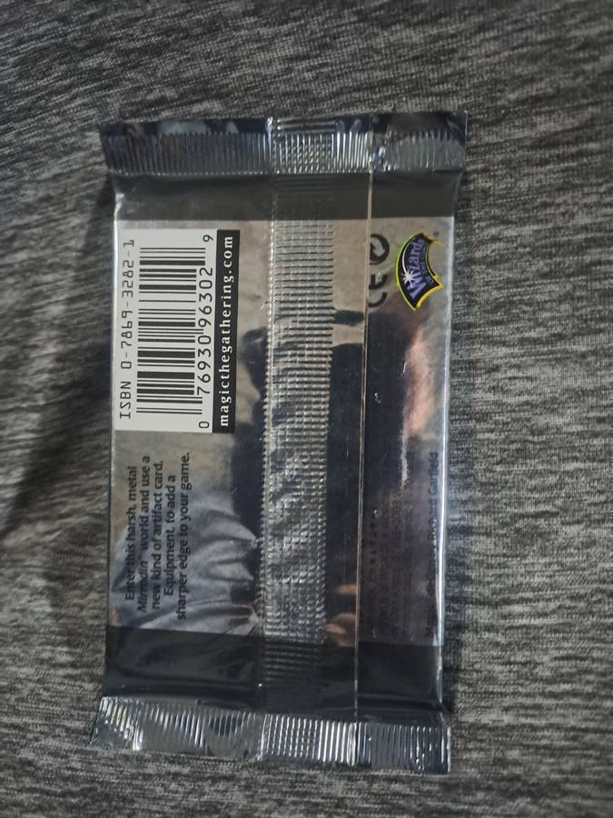 Sealed Magic The Gathering Mirrodin Booster Pack