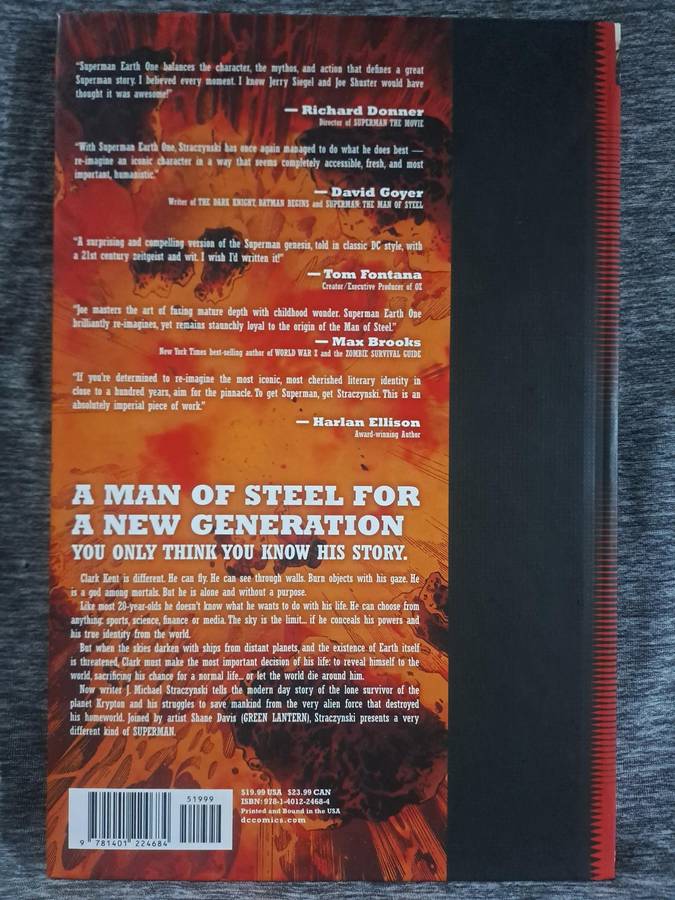 Superman Earth One [ISBN 9781401224684](DC Comics)