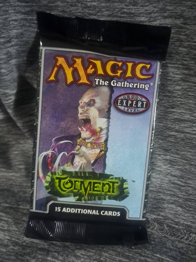 Sealed Magic The Gathering Torment Booster Pack