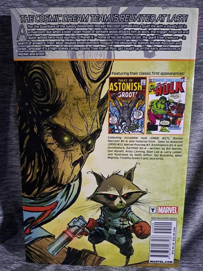 Rocket Raccoon And Groot Complete Collection [ISBN 9780785167136](Marvel Comics)