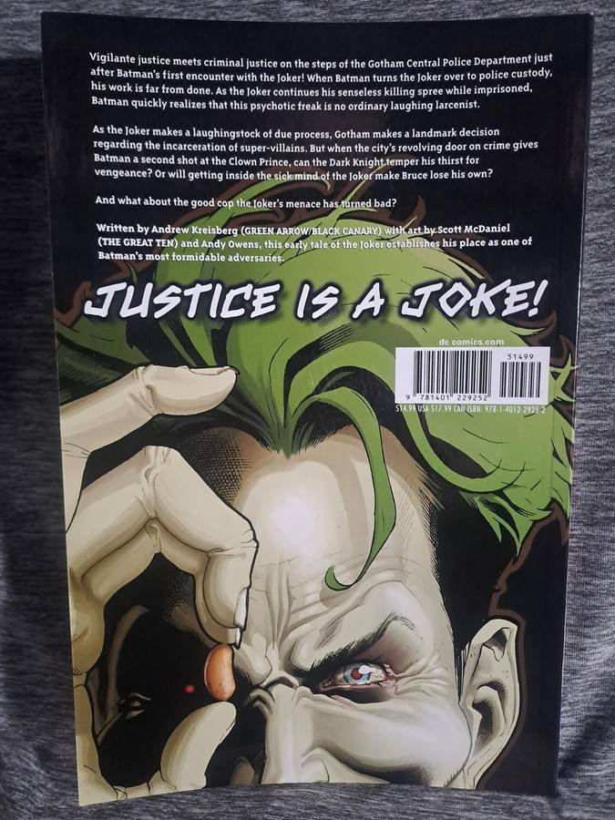 Batman Dead To Rights [ISBN 9781401229252](DC Comics)