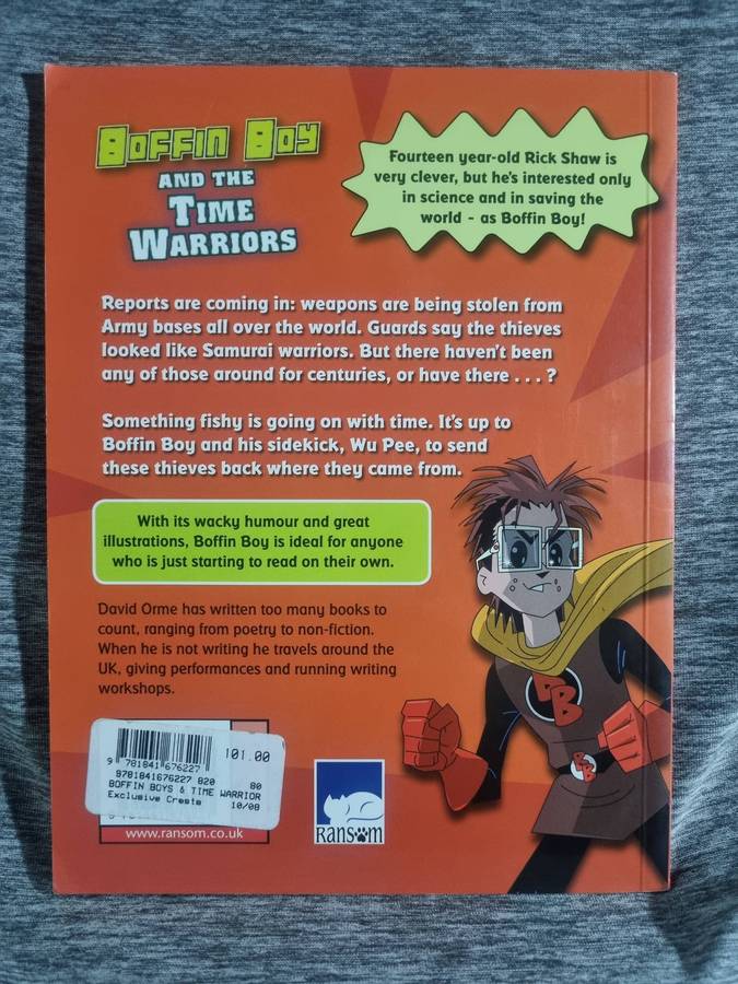 Boffins Boy And The Time Warriors [ISBN 9781841676227](Ransom)