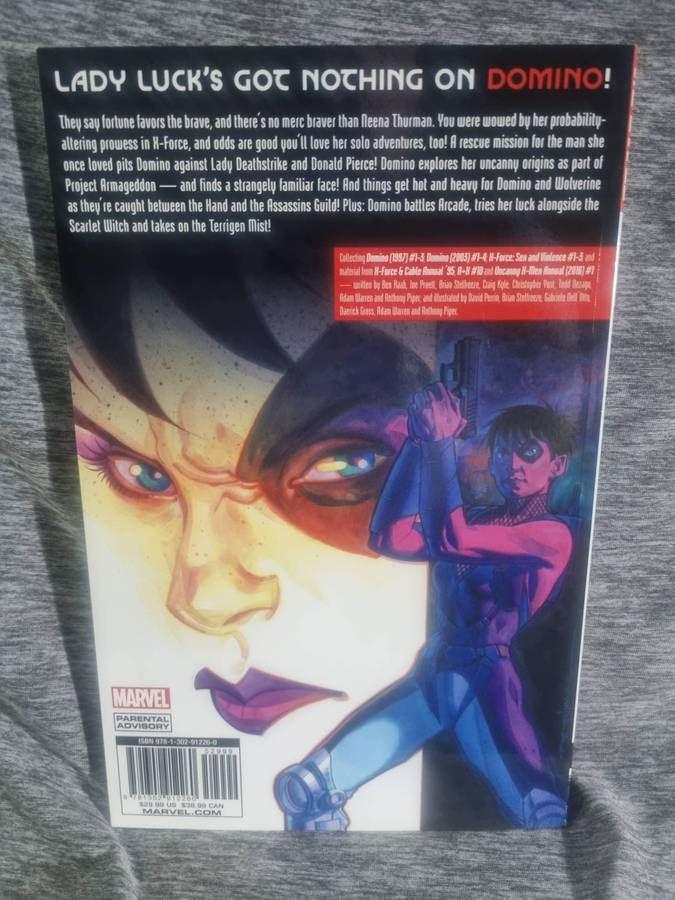 X-men:Domino [ISBN 9781302912260](Marvel Comics)