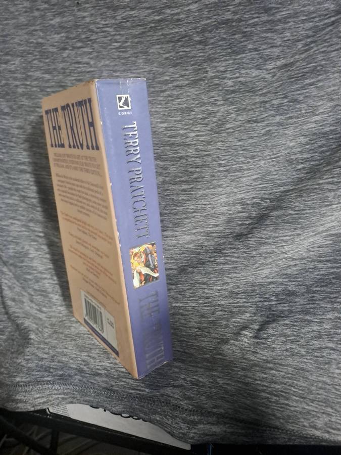 Terry Pratchett The Truth [ISBN 0552147680](Corgi)