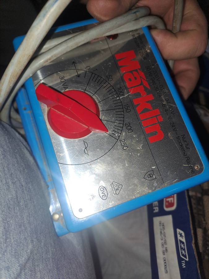 Marklin "m" HO metal 3rd train tracks not tested