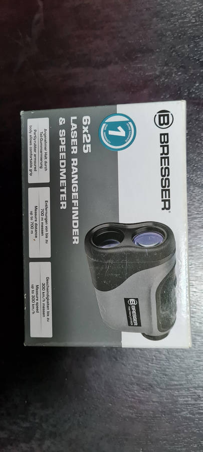 Bresser 6x25 Laser Rangefinder and Speedmeter