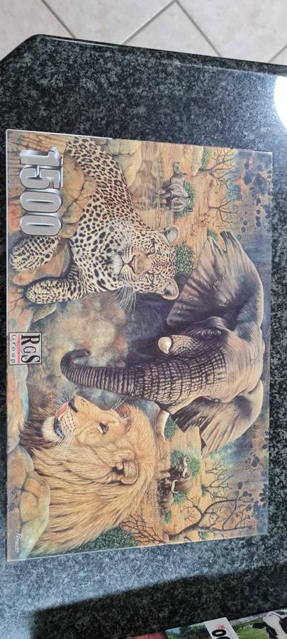 6 Puzzles in great condition