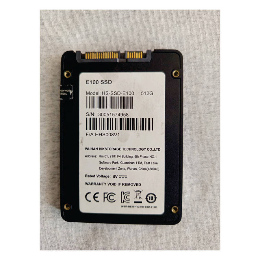 Hikvision E100 512GB 3D NAND SATA 2.5 inch SSD