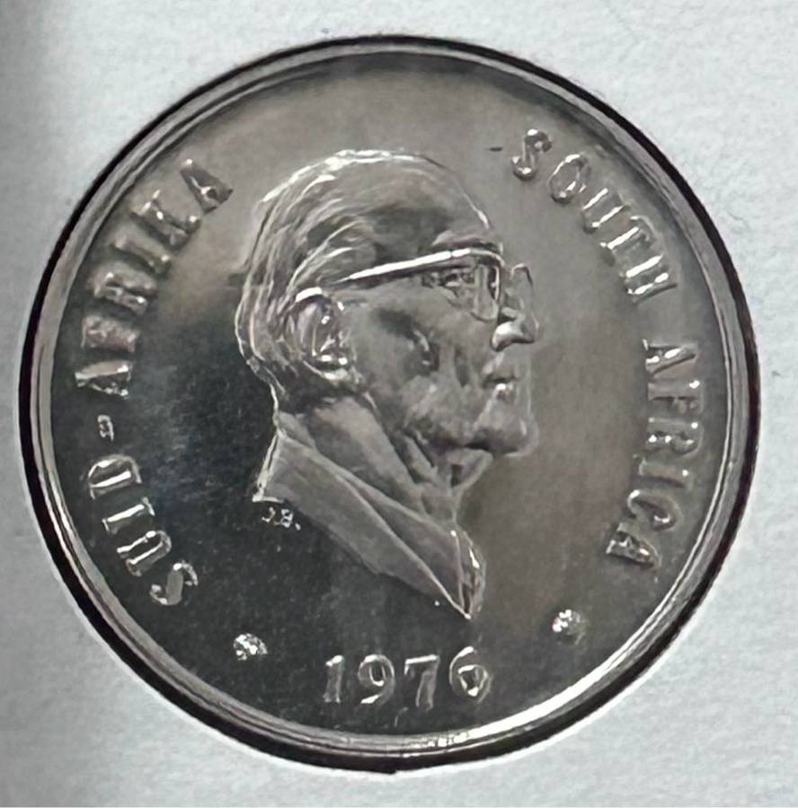 1976 UNC 20 cent spotless coin - as per photograph