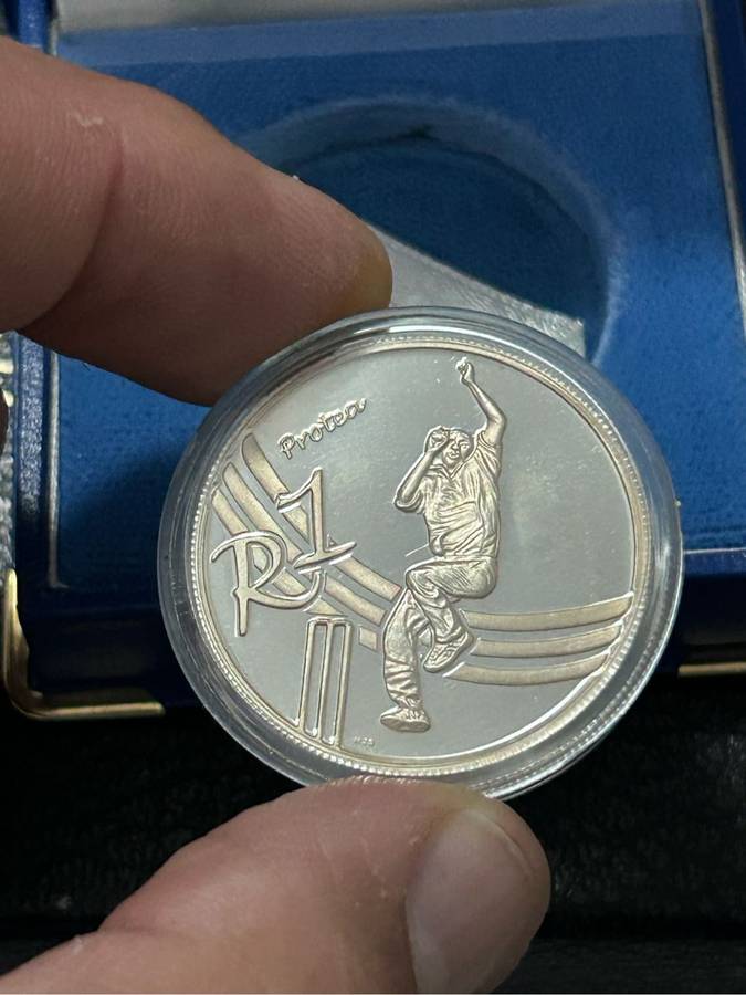 2003  Silver R1 CRICKET PROOF Capsuled In Original SAM Box With C.O.A. LOW NUMBER 1053*